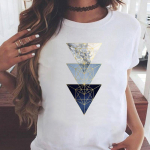 Geomeetriline trend 90ndate armas, armas, armas graafiline T-s&auml;rk, naiste T-riided, suvine vabaaja l&uuml;hikeste varrukatega naiste mood T-s&auml;rk S