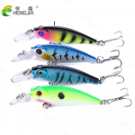 4 tk Minnow kalap&uuml;&uuml;gi landikomplekt 6,5CM-5G-8# Slowly Wobbler kunstlik k&otilde;vast plastist s&ouml;&ouml;t Bass Swimbait Leurre kalastustarvetele