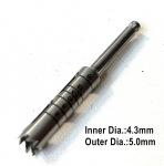 Hambaimplant Terphine Bur koepunch roostevabast terasest l&otilde;ikekettad istutust&ouml;&ouml;riistad hambaarsti t&ouml;&ouml;riistad 1 piece 4.3mm-5.0mm