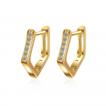 ANENJERY Tsirkoon Geomeetrilised k&otilde;rvar&otilde;ngad Naistele K&otilde;rvar&otilde;ngad Ehted Kingitused Hulgim&uuml;&uuml;k oorbellen pendientes S-E754 kuld