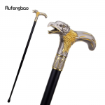 Kuldne dinosauruse kotkas kull jalutuskepp mood Dekoratiivne jalutuskepp Gentleman Elegantne Cosplay jalutuskepp Crosier 93cm
