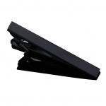 Mood &auml;rimeeste lipsuklamber Lihtne galvaniseeritud poleerimine mitteallergiline krae klambriga &uuml;likonnalips Black glossy tie clip