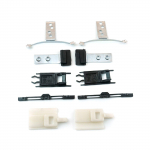 BSR512 10 tk katuseluugi katte liuguri siiniliistu parandusklambreid BMW 3 E46 1997-2003 Facelift-eelne 54138246027 54138246025