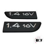 ESP564 Must 1.4 16V Embleem Vasak Parem Renault Megane MK2 Scenic MK2 jaoks 8200209128