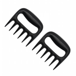 2 tk k&otilde;rgele temperatuurile vastupidav roostevabast terasest karu k&uuml;&uuml;niste eraldaja kalkuni kahvliliha l&otilde;hkuja Deli lihal&otilde;hkuja BBQ grillt&ouml;&ouml;riistad pp (without box)