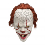 Nikitas Clown Lateks Mask Funny Props Horror Atmosphere Maskerade Mask One Size