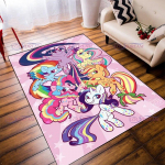 Multikas vaip Laps Unicorn Koduvaibad lastetuppa Soft Play Crawl Karvane p&otilde;randamatt Decor elutoa magamistoa vaip 40cm x 60cm