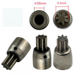 3tk 7-hambalise hammasratta varruka 7T hammasratta elektriline l&ouml;&ouml;kmutriv&otilde;ti metallist