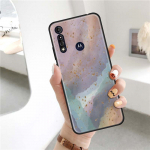 Moodne marmorist &uuml;mbris Motorola Moto G8 Play G 5G Power Lite E6s Stylus One Hyper Edge Fusion Plus TPU telefonikaanele G8 Power Lite