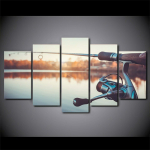 &Otilde;ngitsemise hobi 5 tk moodne kodune seinakaunistus l&otilde;uendile pilt kunst HD prinditud maal l&otilde;uendile elutoa raamimata jaoks 20x35cm*2 20x45cm*2 20x55cm*1