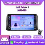 UAZ Patriot 3 jaoks 2016&ndash;2021 koos nupunupuga Androidi autoraadio multimeediumipleier Navigatsioon stereo GPS 2 Din Carplay 2+32GB 2+32GB