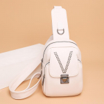 Naiste kott Mitu taskut Rinnakotid Rivet Mood Lihtsad Naiste &otilde;lakotid Disainer Klassikaline Uus Crossbody Girls Messenger 15cm7cm22cm sinine