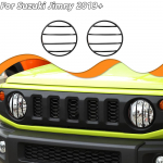 Auto esitulede kaunistus Lambivarju kate Suzuki Jimny 2019 -2023 metallist autotarvikutele must