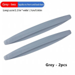 NEW 2 Pcs Bumper Anti-collision Strips Door Body scratch Automotive Protective Tape Anti-collision Strips Car red-2