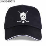 V&auml;ravavahi mask ja hokikepid Pesapallim&uuml;ts Ice Goal Score Winter Unisex Naised Mehed Puuvillane M&uuml;ts Snapback Tuning M&uuml;tsid Trucker M&uuml;tsid Adjustable
