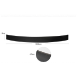 Angelguoguo Car Trunk guard plate/Rear bumper rubber cover sticker For Mercedes Benz A Class B Class C Class E Class GLK 90cm Length black black