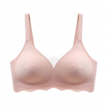 &Uuml;hes t&uuml;kis mittej&auml;tev naiste aluspesu Fikseeritud tassiga, pehme toega, longusvastane seljata terasest r&otilde;ngasrinnahoidja, kogumisrinnahoidja M