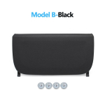 Esiistme seljatoe nahast taskupakk viimistluskate asendus BMW 5 5GT 7 seeria F10 F11 F07 F01 F02 730 735 740 jaoks Model B Black gray