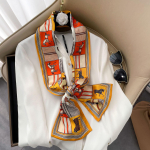 Kvaliteetsed luksuslikud siidist sallid peapael Sallid kaelasall naistele kett siidist sall naiste dekoratiivne sall 150-17cm