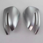 For Mercedes-Benz A-Class W176 2013-2018 A160 A180 A200 A220 A250 A45 AMG chrome carbon fibre Side Rearview mirror cover Chrome Silver