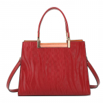 W. D. POLO Red Ripple Pulmakott Pruudi kott Ema kott 2023 Uus k&auml;ekott, suur mahutavus, reljeefne M