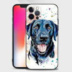 Black Dog telefoni&uuml;mbris iPhone'ile Samsung Galaxy Redmi Xiaomi Oppo OnePlus Note SA 7 8 9 10 11 12 13 14 20 21 22 23 53 54 Pro Max Plus Ultra TPU Soft iPhone 6 or 6S
