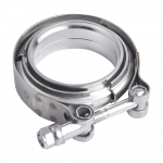 2/2,5/3/3,5/4 tolli isase/naise V-lindi klambri&auml;&auml;riku komplekt turboallavoolutoru &auml;ravooluava V-riba turbo v&auml;ljalasketorud Autode autoosade tarvikud 3inch-7.62cm