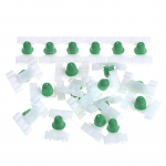 20 tk v&auml;lisukse poritiiba vormimisklamber BMW E36 E46 323 325 328 330 jaoks