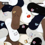 BTS (BangTan Boys)  BT21 minini FAKE SOCKS 7 t&auml;hem&auml;rgiga t&auml;iskomplekt, ametlik, originaal, autentne, K-POP, iidol