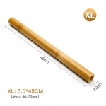 Looduslik bambusest massaažipulk puiduteraapia Fitness Stick Gua Sha massaaž lihasvalu leevendav Maderoteraapia tselluliidivastane masseerija XL