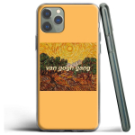 Van Goghi &otilde;limaali silikoon&uuml;mbris Apple iPhone 12 13 Mini 11 Pro SE XS X XR Max 8 7 6S 6 Plus 5S jaoks Iphone 11