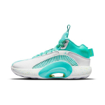Guo Ailun x Air Jordan 35 GS Jade Laste tossud Roheline Valge Metallik-H&otilde;bedane DJ3009-100 38