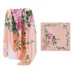 Kvaliteetsed luksuslikud siidist sallid peapael Sallid kaelasall naistele kett siidist sall naiste dekoratiivne sall 90*90cm