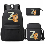 3tk/komplekt Little Bear 26 Inglise kirjaga kooliseljakott lastele T&uuml;drukute seljakott Tagasi kooli raamatukott &Otilde;lakott pliiatsikarp