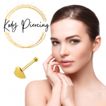 KODY PIERCING Piercing Jewellery 9K tavaline s&uuml;damepalli otsan&otilde;el