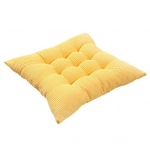 M&auml;luvahust libisemiskindel toolipadi pannaldega Fikseeritud tagasil&ouml;&ouml;giga puuvillase t&auml;idisega pehme ja mugav istmepadi sinine