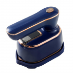 Kaasaskantav k&auml;eshoitav triikraud 20s kiiresti kuumenev kangakortsude eemaldaja 2-&uuml;hes p&ouml;&ouml;ratav reisiraudauruti EU Plug lilla