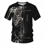 Mood Looming Naljakas inimkeha &ouml;konoomsus Graafilised T-s&auml;rgid Meeste vabaaja isikup&auml;ra Hip Hop Harajuku t&auml;navar&otilde;ivad Topid Asian size 5XL