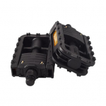 2 tk rattapedaalid Silelaagritega kokkupandavad jalgrattapedaalid, &uuml;litugevad &uuml;likerged universaalsed, lihtsa paigaldusega jalgrataste pedaalid A