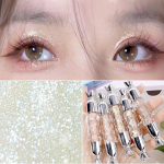 L&auml;ikiv vedel lauv&auml;rv silmalaineripulk veekindel litrid Glitter Highlighter silmapliiats siidiusspliiats silmameik kosmeetika