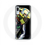 Coque pour Samsung Galaxy A20e Valentino Rossi Num&eacute;ro 46 Pilote de vitesse moto