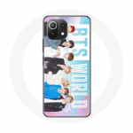 Coque pour Xiaomi Mi 11 Lite Bangtan Gar&ccedil;ons BTS WORLD Jeu vid&eacute;o