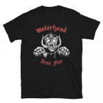 Motorhead Iron Fist L&uuml;hikeste Varrukatega 80ndate Rock Metali Klassikaline Unisex T-s&auml;rk XXL
