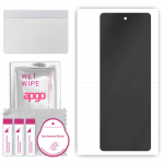 apgo Hydrogel Privacy Matte Screen Protector for Samsung W21 5G, Anti Spy, Hydrogel Film, Flexible, Soft TPU with positioning layer easy installation