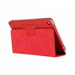 Smart Stand Holder Folio &uuml;mbrised iPad Mini 4 mudelile A1550 A1538 magnetkattega Flip Litchi PU nahast kate iPad MINI5 &uuml;mbriste jaoks punane