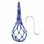 Kana-k&ouml;&ouml;giviljade v&otilde;rkkott linnuliha-puuviljahoidja Kanakapsa s&ouml;&ouml;tja maiustuste s&ouml;&ouml;tmise t&ouml;&ouml;riist kanahane suurtele lindudele kanamaja 1PCS sinine