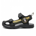 Suvised laste libisemisvastased kulumiskindlad moodsad kerged vaba aja veetmise sandaalid rannajalatsid ja jalan&otilde;ud 25 kollane/must