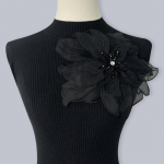 Laste riiden&otilde;el Pross Aksessuaarid Tikand Kleit Kaunistus Uued kristallist k&uuml;&uuml;nehelmed must