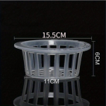 5 tk Plastist v&otilde;rgust potid V&otilde;rk kloonimiskorv H&uuml;dropooniline akvaariumi vahet&uuml;kk Taimed Kasvu lillepoti kandik Aiatarbed 15.5cm-5pcs puhas