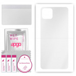 apgo Ultra Clear Protective Skin Sticker for the back compatible with Oppo A53, Wrap Film, Hydrogel Film, Flexible, Soft TPU with positioning layer ea
